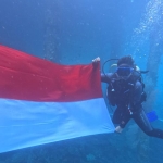 Pengibaran Merah Putih di Kedalaman Laut Wakatobi, PN Wangi-Wangi Rayakan HUT ke-80 MA