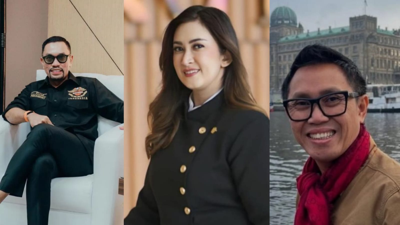 Ahmad Sahroni, Nafa Urbach, dan Eko Patrio