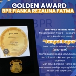 BPR Fianka Rezalina Fatma Meraih 2 Penghargaan Bergengsi Pada Event Info Bank Award 2025