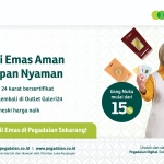 Pegadaian Area Kebayoran Baru catat Lonjakan Minat Pada Investasi Emas