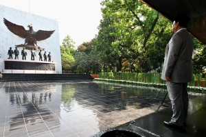 Presiden Prabowo Pimpin Upacara Perdana Hari Kesaktian Pancasila 2025 di Lubang Buaya